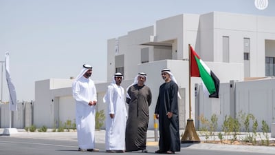 Sheikh Khaled bin Mohamed inaugurates the new project. Photo: Wam