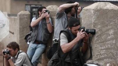 The Bang Bang Club tells the story of photojournalists during the collapse of South Africa's apartheid regime. Courtesy Foundry Films