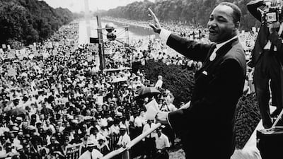 1963: In 1963, Dr. Martin Luther King, Jr. stood on the steps of the Lincoln Memorial in Washington, DC to deliver a speech as part of the March on Washington for Jobs and Freedom. Speaking to more than 250,000 people, King expressed his support for civil rights and called for the end of racism in the US. The historic speech cemented King’s role as a leader in the civil rights movement, and it is considered one of the most well-known in history. Getty Images