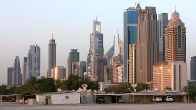 Reits generally offer investment in commercial real estate. The Emirates Reit, established in 2010l owns 10 properties in Dubai. Pawan Singh / The National