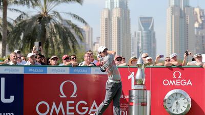 Rory Mcilroy has a long-standing association with the Dubai Desert Classic. He first played the event as a 16-year-old amateur on a sponsor’s invite in 2006. Getty Images