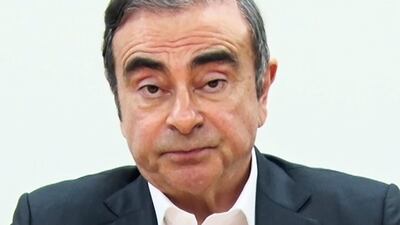 Former Nissan boss Carlos Ghosn, who was awaiting trial in Japan on financial misconduct charges, flew into Lebanon on December 30. AFP.