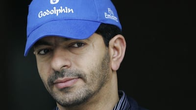 Saeed bin Suroor, Godolphin trainer, is happy with the progress of I'm Back and Pied A Terre. Ed Reinke / AP Photo