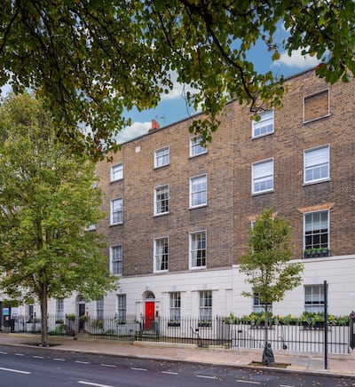 A townhouse in Manchester Street, Marylebone, sold for £7.5 million. Photo: Black Brick