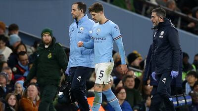 John Stones - 5. Spent most of the first half being dragged to the right to cover for Rico Lewis. Was challenged by Trossard on a number of occasions in the first period, before suffering a hamstring injury on the stroke of half time. EPA