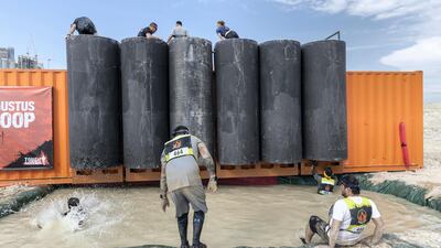 The Tough Mudder event held at Dubai Festival City.