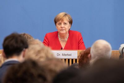 German Chancellor Angela Merkel. Getty