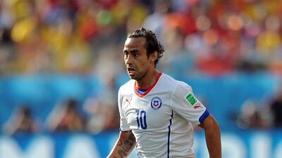 Jorge Valdivia may be back in play for Fujairah and the Arabian Gulf League. Chris Brunskill / Getty Images