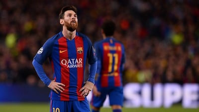 Lionel Messi and Barcelona need to regroup quickly ahead of their trip to the Bernabeu to face Real Madrid. Josep Lago / AFP
