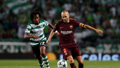 Andres Iniesta, right, was born in the central Spanish region of Castilla-La Mancha but joined Barcelona when he was 12 years old. Pedro Nunes / Reuters