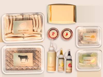 Mediterranean-Arabic BBQ box, from Dh146. Photo: Savoury Box