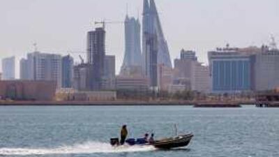 The skyline of Bahrain's Financial Harbour. The Bahraini lender hopes to raise about $250m in cash in the near future.
