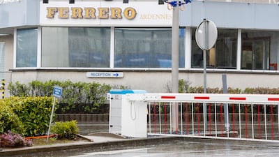 The Ferrero factory in Arlon, Belgium. EPA