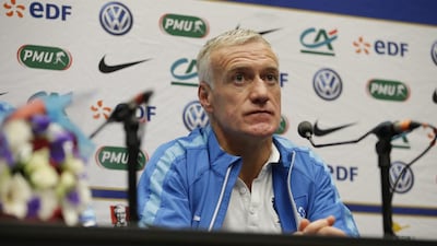 Didier Deschamps expects an emotional game in the Tuesday's friendly against England. Henry Browne / Reuters