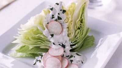 Is the iceberg lettuce due a stylish reboot?