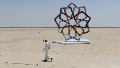 The Expo 2020 Expanding Possibilities event showsed off the Dubai site in April this year. Sarah Dea / The National