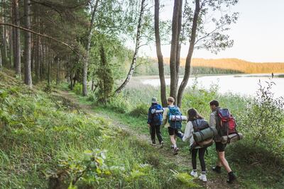 Soft adventures include hiking, backpacking and kayaking. Photo: Simas Bernotas