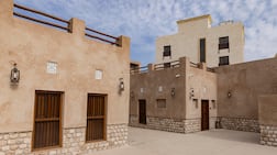 Al Qasimia School Museum gives visitors a glimpse into the UAE's early education system. Antonie Robertson / The National