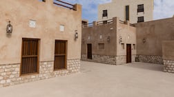 Al Qasimia School Museum gives visitors a glimpse into the UAE's early education system. Antonie Robertson / The National