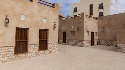 Al Qasimia School Museum gives visitors a glimpse into the UAE's early education system. Antonie Robertson / The National