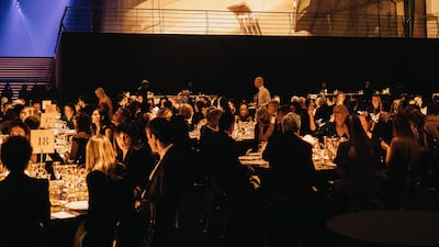 A replica of the yacht was put on show