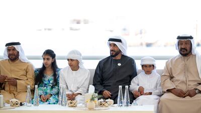 Other sheikhs, sheikhas and senior officials attended the event. Abdulla Al Bedwawi / UAE Presidential Court