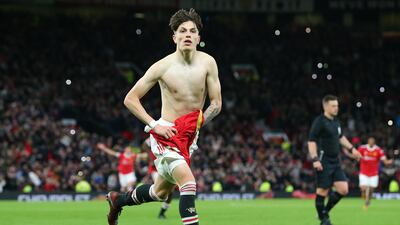 Alejandro Garnacho 5 - On for Dalot after 79 minutes. Some end of season minutes for the promising youngster. Getty Images