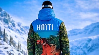 Stella Jean's design for the Haiti Winter Olympics team had to be redesigned after the IOC ruled it breached anti-political guidelines. Photo: Team Haiti