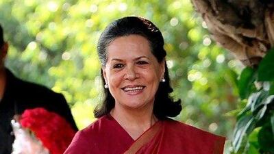 The Indian Congress Party President Sonia Gandhi has two children, Rahul and Priyanka.
