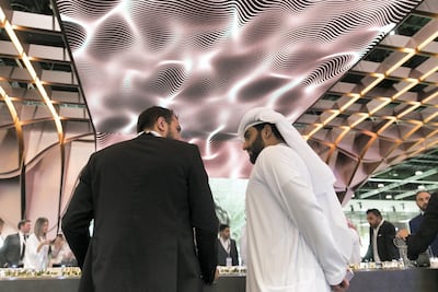 A wide variety of new residential developments are on show at Cityscape Abu Dhabi. Reem Mohammed/The National