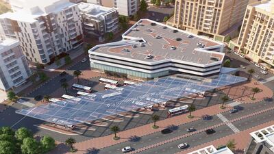 Oud Metha station near Dubai Creek has rooftop parking and is located close to the metro station. Courtesy: RTA