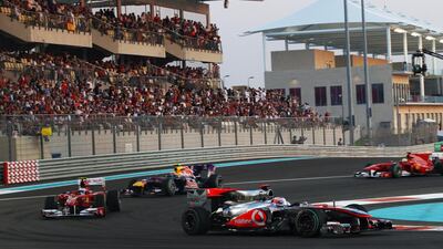 Drivers competing at the 2010 Etihad Airways Abu Dhabi Grand Prix. The FIA, world motorsport's governing body, announced on Wednesday that Abu Dhabi and Yas Marina Circuit would host the Formula One season finale next year for the first time since 2014. Kalisz / Sutton