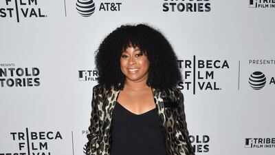 Phoebe Robinson attends the 'AT&T presents: Untold Stories Luncheon' ahead of the 2019 Tribeca Film Festival on April 22, 2019.AFP
