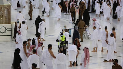 Worshippers gather for prayers at the Kaaba, the holiest shrine in the Grand Mosque complex in the Saudi city of Makkah on the first day of Ramadan. AFP