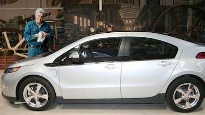 The Chevrolet Volt has no mechanical connection between the engine and the drive train. At no point does the engine drive the wheels. It drives the generator, which makes electricity, which drives the wheels.