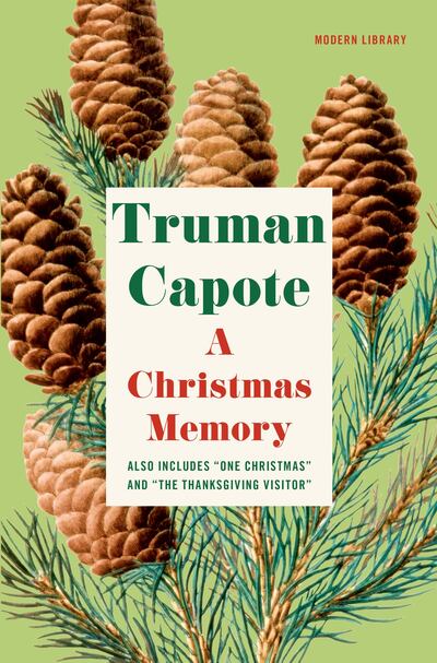 Truman Capote writes about his childhood memories in A Christmas Memory. Photo: Knopf Books