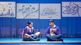 Sasha Desouza-Willock, left, and Serkan Avlik in The Boy at the Back of the Class. Photo: Manuel Harlen
