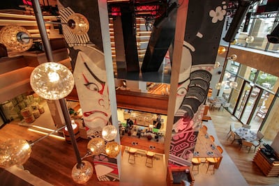 The Japanese restaurant exudes a modern and elegant vibe. Photo: Netsu