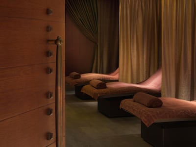 The Espa dark room is a great way to relax. Espa