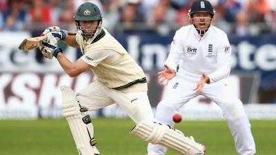 Australia's Chris Rogers struck a century during Day 2 of the fourth Ashes Test at Chester-le-Street.