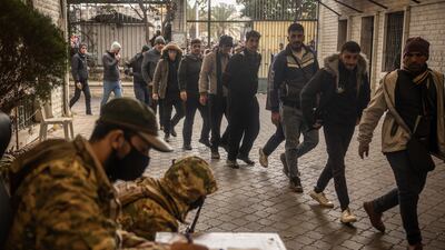 Reconciliation centres opened up in various cities across Syria last month to give former conscripts of the Assad government a chance to clear their names of any wrong doing. Getty