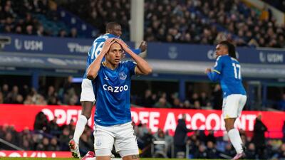 Richarlison 6 - Has to do better with his chances. EPA