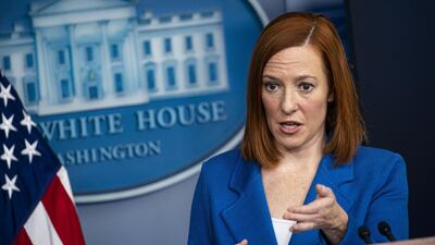 Last week, White House press secretary Jen Psaki's job performance became the source of a Twitter storm. Bloomberg