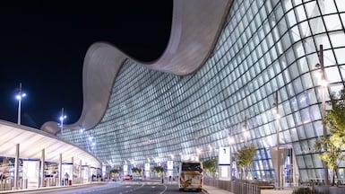 Zayed International Airport is opening its doors to non-ticket holders. Getty Images