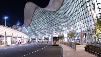 Zayed International Airport is opening its doors to non-ticket holders. Getty Images