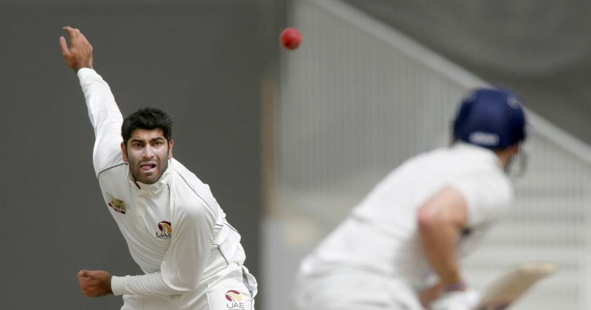 Waheed Raza Raza in seven heaven for UAE in Sharjah | The National
