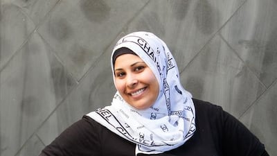 Samira El Khafir poses outside her restaurant Modern Middle East at the Australian Islamic Museum in Melbourne. March 6th 2014