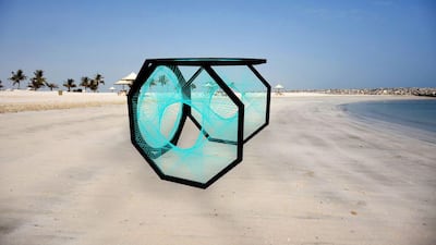 Aljoud Lootah’s Yaroof at JBR The Beach. Courtesy Dubai Design Week