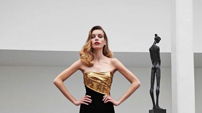 A look from Azzi & Osta’s autumn/winter 2021 collection, now available for pre-order online. Courtesy Azzi & Osta