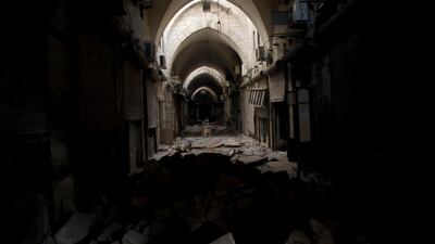 A still from the documentary film 'Madness in Aleppo'. Courtesy of Lina Sinjab